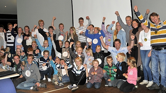 Sesongavslutning for jolleseilerne.