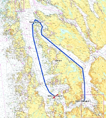 Løpsalternativ #1. ”Askøy Rundt” 28,5nm <BR>
