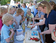 Og så var det kake!